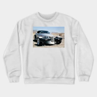 Hot Rod - Plymouth Prowler in Death Valley Crewneck Sweatshirt